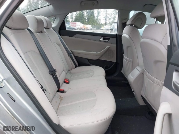 2017 Hyundai Sonata 2.4L with VIN 5NPE24AFXHH564988, listed as a IAAI auction lot 41927777 with 100,758 mi miles. Bid and sale history available at carsss.com. Image 8.