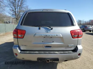 2008 Toyota Sequoia SR5 with VIN 5TDBY64A68S006952, listed as a Copart auction lot 48883055 with 236,215 mi miles and Salvage Title. Bid and sale history available at carsss.com. Image 6.