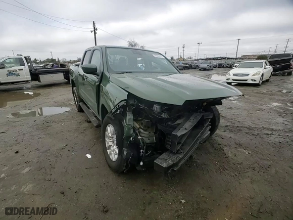 2024 Nissan Frontier SV with VIN 1N6ED1EJ8RN610758, listed as a Copart auction lot 44508075 with 3,600 mi miles and Salvage Title. Bid and sale history available at carsss.com. Image 11.