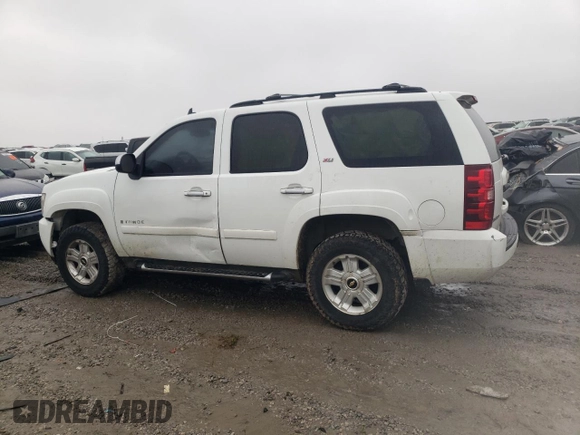 2008 Chevrolet Tahoe 3LT z VIN 1GNFK13018R141423, wystawiony jako Copart lot #43813525 z przebiegiem 288 352 mil mil oraz Szkoda całkowita • Salvage title. Historia ofert i sprzedaży dostępna na DreamBid. Obrazek 2.