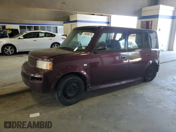 2005 Scion xB z VIN JTLKT324150205372, wystawiony jako Copart lot #54899875 z przebiegiem Nie podano mil oraz Szkoda całkowita • Salvage title. Historia ofert i sprzedaży dostępna na DreamBid. Obrazek 1.