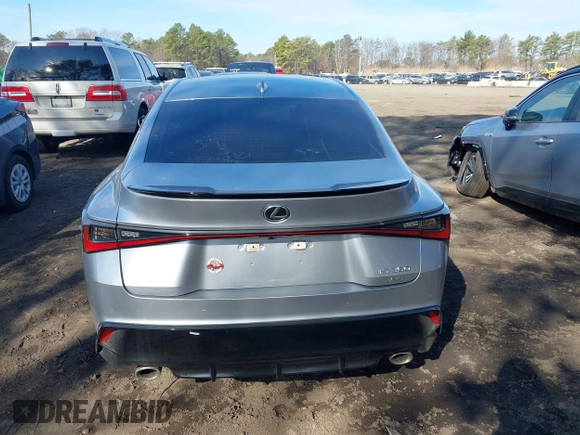 2023 Lexus IS 350 F Sport with VIN JTHGZ1E2XP5027982, listed as a IAAI auction lot 41906994 with 13,344 mi miles and . Bid and sale history available at DreamBid. Image 16.