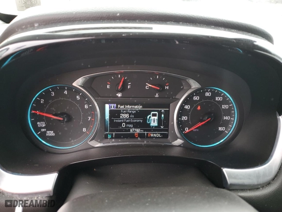 2018 Chevrolet Traverse LT Cloth with VIN 1GNEVGKWXJJ211534, listed as a Copart auction lot 49388825 with 97,782 mi miles and Salvage Title. Bid and sale history available at carsss.com. Image 9.