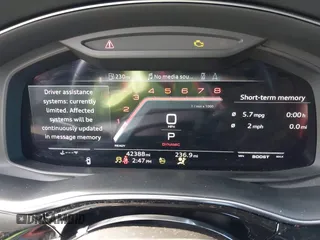 2022 Audi SQ8 Premium Plus with VIN WA1AWBF1XND024105, listed as a IAAI auction lot 41543471 with 42,388 mi miles and . Bid and sale history available at DreamBid. Image 7.