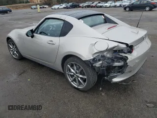 2022 Mazda MX-5 Miata Grand Touring z VIN JM1NDAM78N0504942, wystawiony jako Copart lot #83746334 z przebiegiem 17 610 mil mil oraz Szkoda całkowita • Salvage title. Historia ofert i sprzedaży dostępna na DreamBid. Obrazek 2.