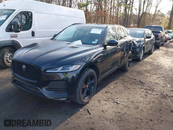 2022 Jaguar F-Pace S with VIN SADCJ2EX5NA698042, listed as a IAAI auction lot 42019800 with 54,729 mi miles and . Bid and sale history available at DreamBid. Image 18.