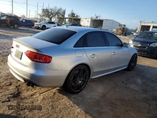 2012 Audi S4 Premium Plus with VIN WAUDGAFL8CA030203, listed as a Copart auction lot 77311934 with 113,526 mi miles and Salvage Title. Bid and sale history available at carsss.com. Image 3.