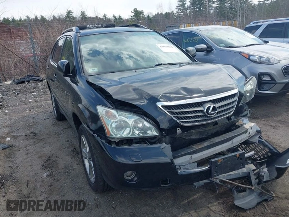 2006 Lexus RX 400h with VIN JTJHW31U160027024, listed as a IAAI auction lot 42038268 with 103,946 mi miles and . Bid and sale history available at DreamBid. Image 1.