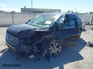 2019 Ford Edge Titanium with VIN 2FMPK3K95KBC57853, listed as a IAAI auction lot 41584769 with 52,932 mi miles. Bid and sale history available at carsss.com. Image 2.