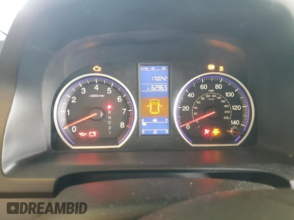 2010 Honda CR-V LX with VIN 5J6RE3H33AL024487, listed as a Copart auction lot 62032415 with 170,042 mi miles and Salvage title. Bid and sale history available at DreamBid. Image 9.