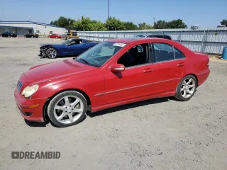 2007 Mercedes-Benz C 230 Sport with VIN WDBRF52H57F888532, listed as a Copart auction lot 63796925 with 213,457 mi miles and Salvage title. Bid and sale history available at DreamBid. Image 1.