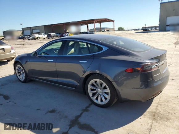 2017 Tesla Model S 60 with VIN 5YJSA1E14HF184188, listed as a Copart auction lot 55836495 with 94,623 mi miles and Salvage title. Bid and sale history available at DreamBid. Image 2.