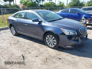 2015 Buick LaCrosse with VIN 1G4GA5GR4FF188164, listed as a IAAI auction lot 42056111 with 73,639 mi miles and . Bid and sale history available at DreamBid. Image 1.