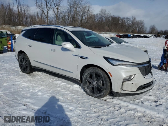 2023 Buick Enclave Essence with VIN 5GAEVAKW9PJ106872, listed as a Copart auction lot 45683165 with 15,060 mi miles and Clean Title. Bid and sale history available at DreamBid. Image 4.