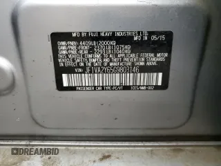 2016 Subaru WRX STI Limited с VIN JF1VA2Y65G9803146, выставлен на аукционе Copart как лот 44572755 с пробегом 73 802 миль миль и Списание • Salvage title. История ставок и продаж доступна на DreamBid. Изображение 14.