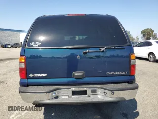 2005 Chevrolet Tahoe LS with VIN 1GNEC13V75R173583, listed as a Copart auction lot 59998015 with 164,575 mi miles and Salvage title. Bid and sale history available at DreamBid. Image 6.