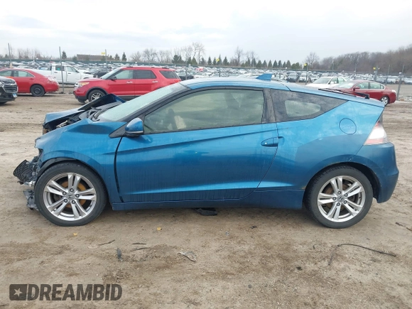 2012 Honda CR-Z EX with VIN JHMZF1D6XCS004087, listed as a IAAI auction lot 41860837 with 170,790 mi miles. Bid and sale history available at carsss.com. Image 14.