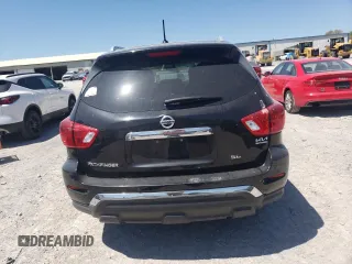 2018 Nissan Pathfinder SL with VIN 5N1DR2MN6JC608724, listed as a Copart auction lot 53090125 with 131,082 mi miles and Salvage title. Bid and sale history available at DreamBid. Image 6.