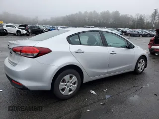 2017 Kia Forte LX with VIN 3KPFK4A79HE129820, listed as a Copart auction lot 47933855 with 88,254 mi miles and Salvage Title. Bid and sale history available at carsss.com. Image 3.