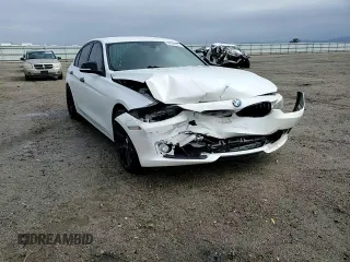 2014 BMW 3 Series 328i with VIN WBA3C1C56EK116247, listed as a Copart auction lot 48554445 with 106,557 mi miles and Salvage Title. Bid and sale history available at carsss.com. Image 11.