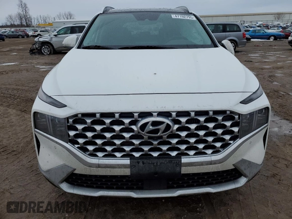 2023 Hyundai Santa Fe Limited z VIN KM8S7DA28PU070002, wystawiony jako Copart lot #47192795 z przebiegiem 29 519 mil mil oraz Nie do naprawy • Non repairable. Historia ofert i sprzedaży dostępna na DreamBid. Obrazek 5.