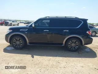 2018 Nissan Armada Platinum with VIN JN8AY2NF1J9332309, listed as a IAAI auction lot 41957271 with 125,650 mi miles. Bid and sale history available at carsss.com. Image 14.