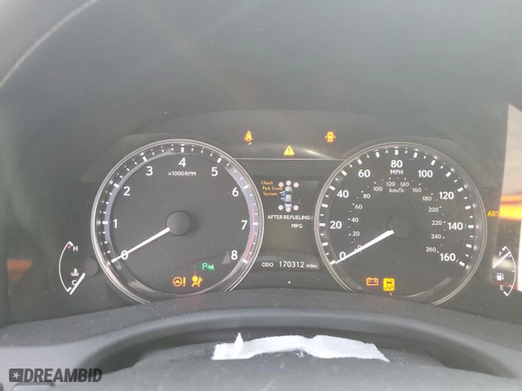 2014 Lexus GS 350 with VIN JTHBE1BLXE5032258, listed as a Copart auction lot 50378475 with 170,312 mi miles and Salvage Title. Bid and sale history available at carsss.com. Image 9.