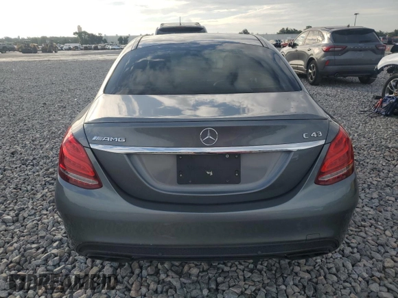 2017 Mercedes-Benz C 43 AMG with VIN 55SWF6EB3HU201554, listed as a Copart auction lot 63603805 with 167,914 mi miles and Clean title. Bid and sale history available at DreamBid. Image 6.
