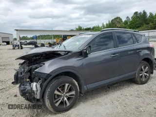 2018 Toyota RAV4 XLE with VIN JTMWFREV3JJ168194, listed as a Copart auction lot 56937675 with 82,589 mi miles and Salvage title. Bid and sale history available at DreamBid. Image 1.