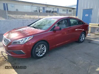 2017 Hyundai Sonata SE z VIN 5NPE24AF2HH576472, wystawiony jako Copart lot #43114645 z przebiegiem Nie podano mil oraz Szkoda całkowita • Salvage title. Historia ofert i sprzedaży dostępna na DreamBid. Obrazek 1.