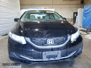 2015 Honda Civic Sedan LX with VIN 19XFB2F59FE115747, listed as a Copart auction lot 47935215 with 124,746 mi miles and Salvage Title. Bid and sale history available at carsss.com. Image 5.