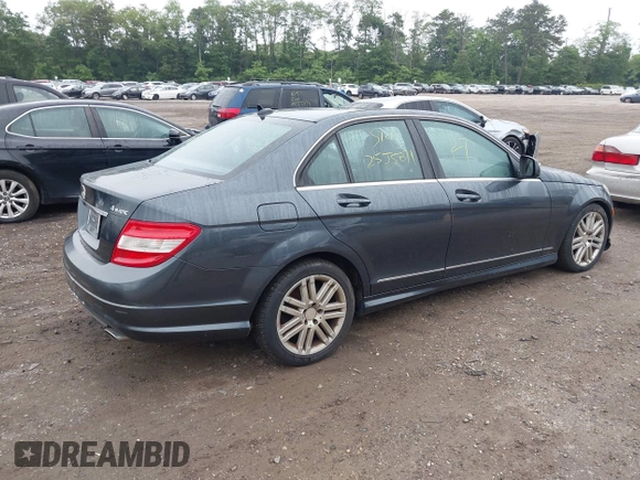 2009 Mercedes-Benz C 300 Sport with VIN WDDGF81X89R070318, listed as a IAAI auction lot 42454605 with Not provided miles and . Bid and sale history available at DreamBid. Image 4.