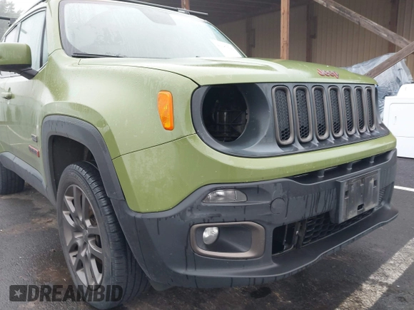2016 Jeep Renegade Latitude with VIN ZACCJBBT6GPD56227, listed as a IAAI auction lot 41285549 with 107,906 mi miles and . Bid and sale history available at DreamBid. Image 19.