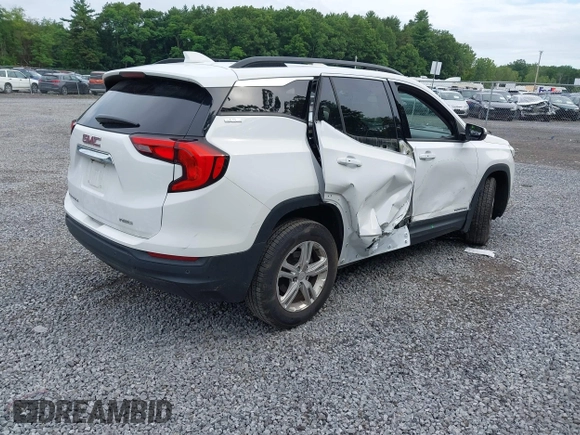 2019 GMC Terrain SLE z VIN 3GKALTEV3KL334650, wystawiony jako IAAI lot #42676507 z przebiegiem 74 280 mil mil oraz . Historia ofert i sprzedaży dostępna na DreamBid. Obrazek 4.