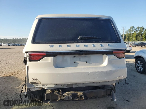 2022 Jeep Grand Wagoneer with VIN 1C4SJUAT4NS181525, listed as a Copart auction lot 72980394 with 32,714 mi miles and Salvage title. Bid and sale history available at DreamBid. Image 6.
