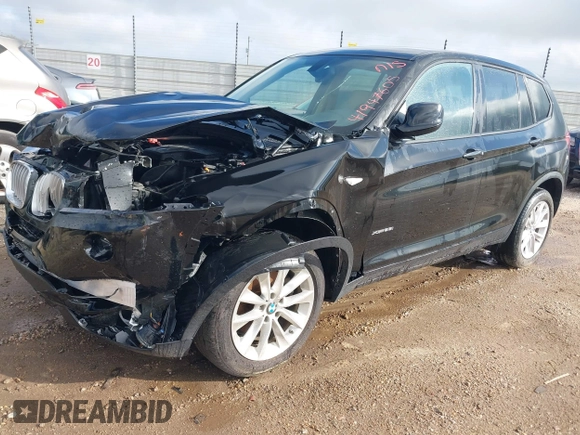 2014 BMW X3 xDrive28i with VIN 5UXWX9C50E0D24494, listed as a IAAI auction lot 41947605 with Not Provided miles and . Bid and sale history available at DreamBid. Image 17.