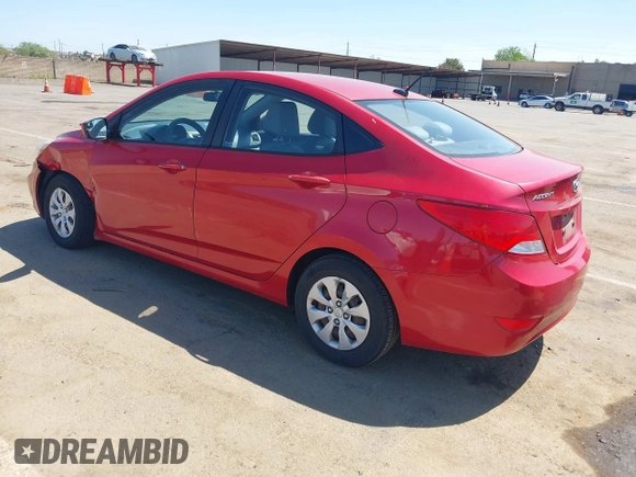 2015 Hyundai Accent GLS with VIN KMHCT4AE6FU817654, listed as a IAAI auction lot 42033692 with 134,335 mi miles and . Bid and sale history available at carsss.com. Image 3.