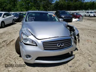 2012 Infiniti M with VIN JN1BY1AR5CM395829, listed as a Copart auction lot 56602914 with Not Provided miles and Salvage Title. Bid and sale history available at carsss.com. Image 5.