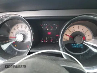 2011 Ford Mustang V6 with VIN 1ZVBP8EMXB5143569, listed as a Copart auction lot 60563695 with 233,975 mi miles and Salvage title. Bid and sale history available at DreamBid. Image 9.