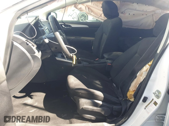 2019 Nissan Sentra S with VIN 3N1AB7AP2KY390081, listed as a Copart auction lot 47303135 with 124,376 mi miles and Salvage Title. Bid and sale history available at carsss.com. Image 7.