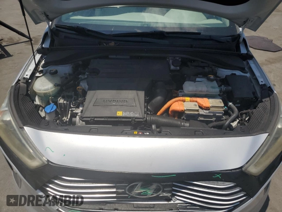 2019 Hyundai Ioniq Limited with VIN KMHC85LC6KU118747, listed as a Copart auction lot 56276615 with 108,065 mi miles and Salvage title. Bid and sale history available at DreamBid. Image 11.