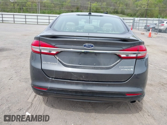 2018 Ford Fusion Titanium with VIN 3FA6P0RU1JR120392, listed as a IAAI auction lot 42145342 with Not provided miles and . Bid and sale history available at DreamBid. Image 16.