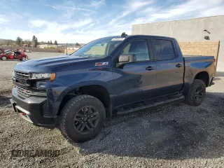 2020 Chevrolet Silverado 1500 LT Trail Boss with VIN 1GCPYFED1LZ306811, listed as a Copart auction lot 42993575 with 107,386 mi miles and Salvage Title. Bid and sale history available at carsss.com. Image 1.