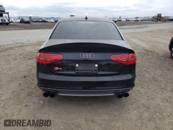 2016 Audi S4 Premium Plus with VIN WAUBGAFL2GA010686, listed as a Copart auction lot 45856494 with 82,799 mi miles. Bid and sale history available at carsss.com. Image 6.
