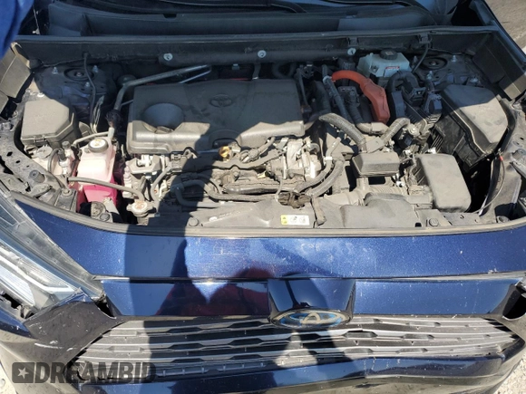 2021 Toyota RAV4 Hybrid XSE with VIN 2T3E6RFV9MW016128, listed as a Copart auction lot 53323945 with 134,009 mi miles and Salvage title. Bid and sale history available at DreamBid. Image 12.
