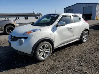 2014 Nissan Juke SL with VIN JN8AF5MV6ET363029, listed as a Copart auction lot 52163915 with 153,474 mi miles and Salvage Title. Bid and sale history available at carsss.com. Image 1.