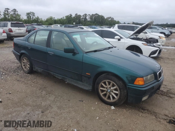 1997 BMW 3 Series 328iA with VIN WBACD4329VAV48468, listed as a Copart auction lot 54053965 with 143,564 mi miles and Clean Title. Bid and sale history available at carsss.com. Image 4.