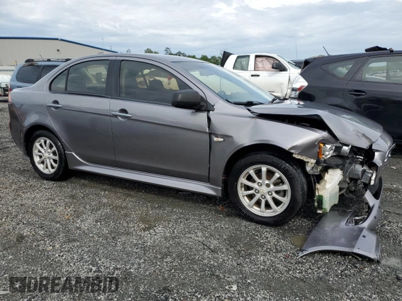 2014 Mitsubishi Lancer ES with VIN JA32U2FUXEU003358, listed as a Copart auction lot 55555935 with 185,151 mi miles and Salvage title. Bid and sale history available at DreamBid. Image 4.