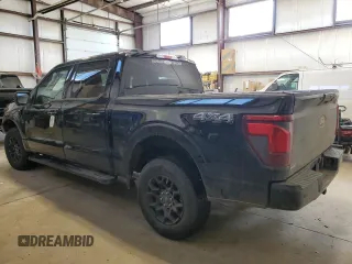 2024 Ford F-150 XLT with VIN 1FTEW3LPXRKD90654, listed as a Copart auction lot 48787155 with 25,677 mi miles and Salvage Title. Bid and sale history available at carsss.com. Image 2.