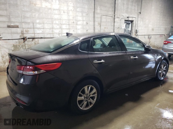 2018 Kia Optima LX with VIN KNAGT4L30J5239634, listed as a Copart auction lot 84121364 with 195,626 mi miles and Clean Title. Bid and sale history available at carsss.com. Image 3.